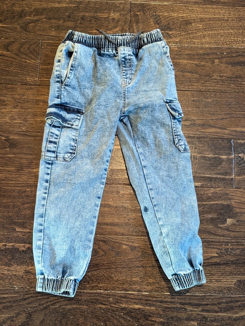 Volcom Kid's Jeans Acid Wash Light Blue